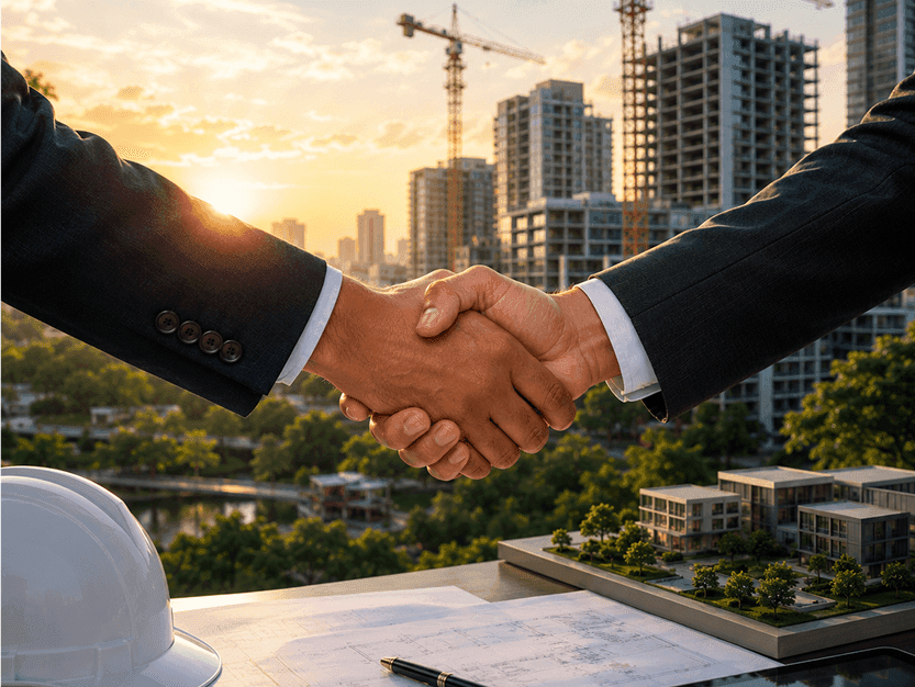 A GM Group joint-venture development under construction in Kolkata